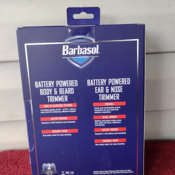 New Barbasol 4 Piece Grooming Set - Picture 4 of 7